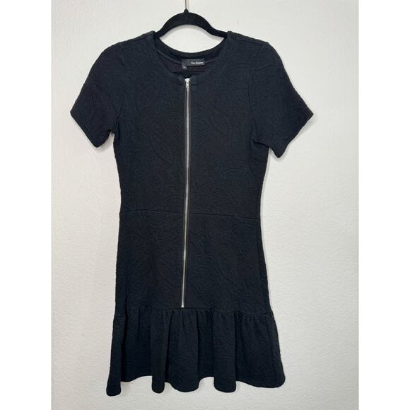The Kooples Black Zip Front Mini Dress - Picture 5 of 13